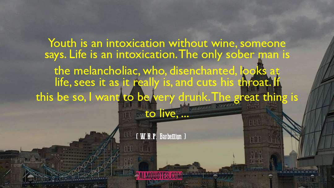 Contadino Wine quotes by W.N.P. Barbellion