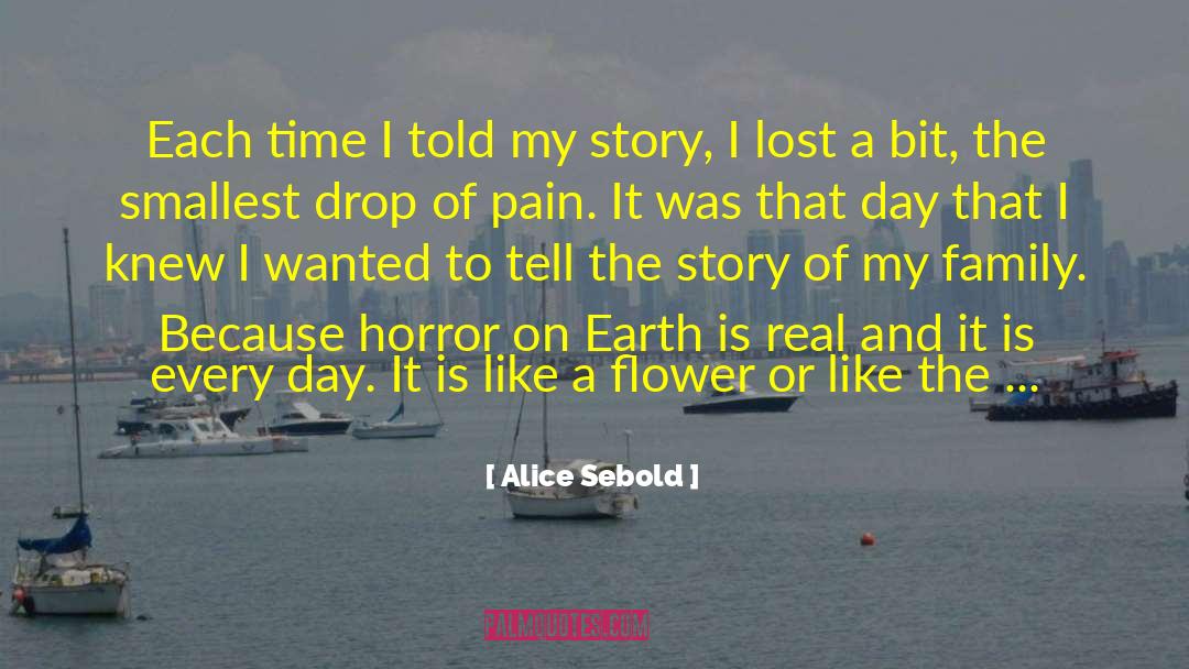 Contained quotes by Alice Sebold