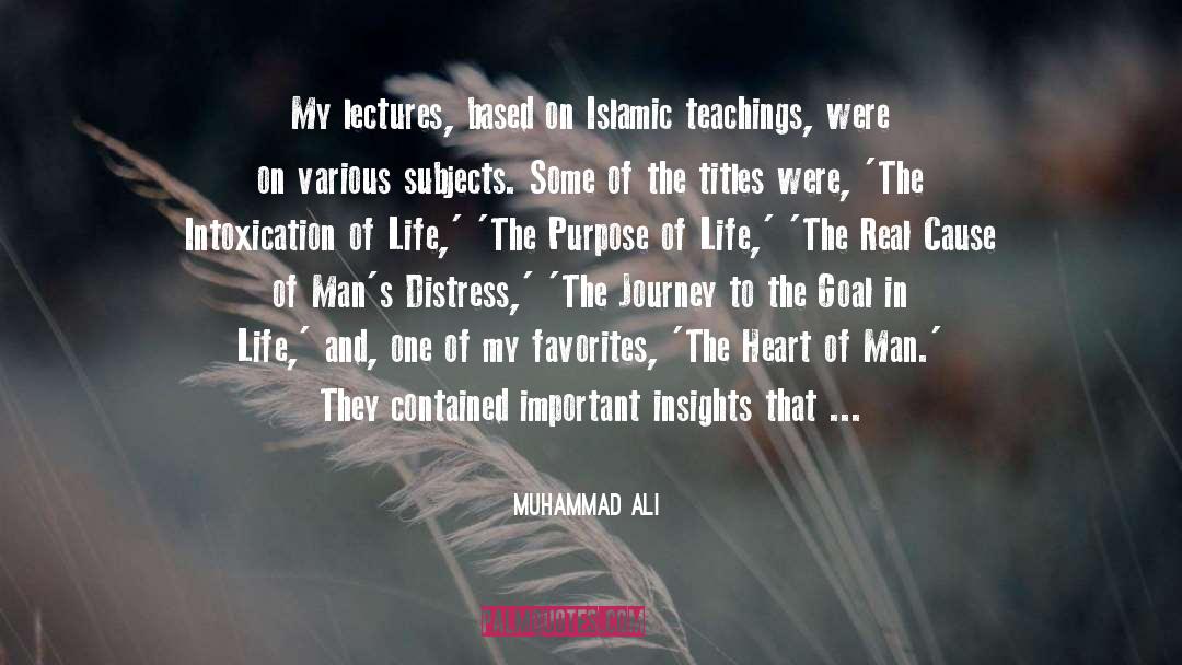 Contained quotes by Muhammad Ali