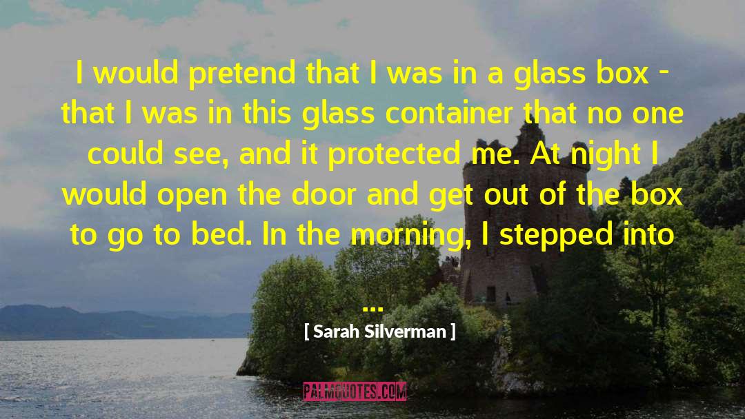 Container quotes by Sarah Silverman