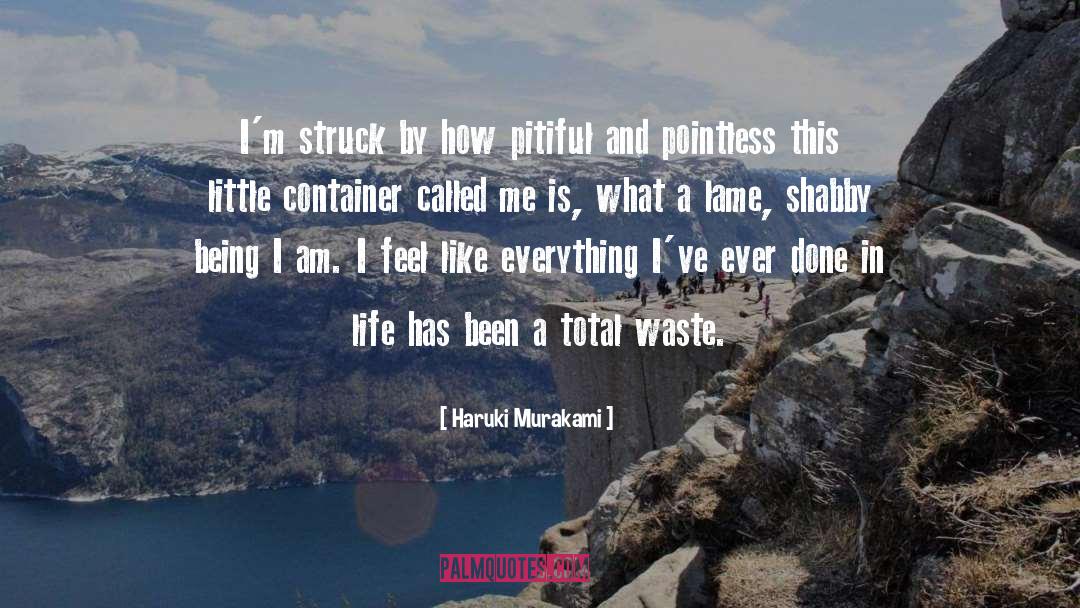 Container quotes by Haruki Murakami