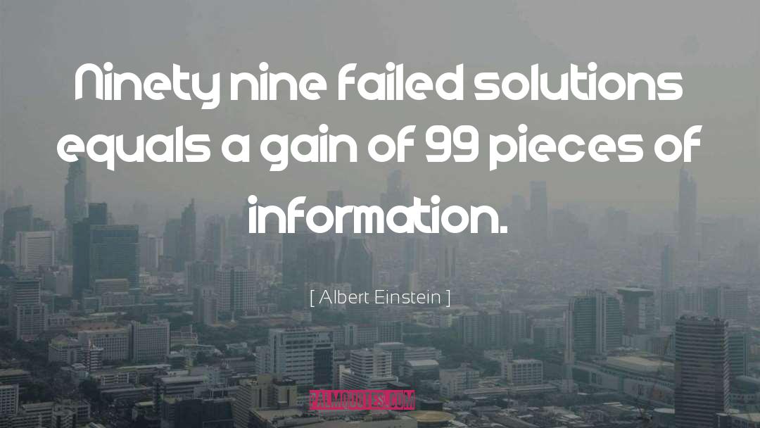 Containment Solutions quotes by Albert Einstein