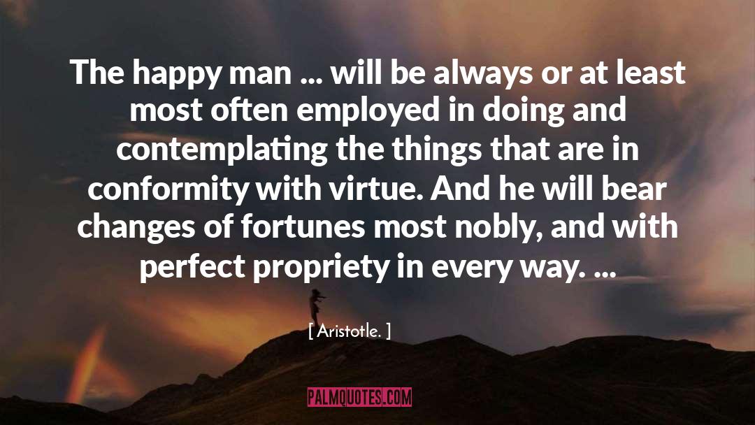 Contemplating quotes by Aristotle.