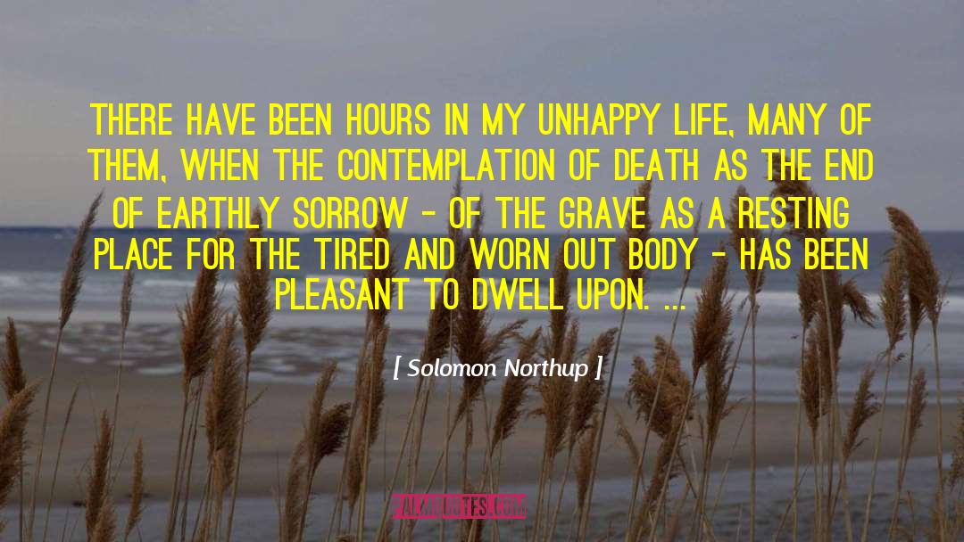 Contemplation quotes by Solomon Northup