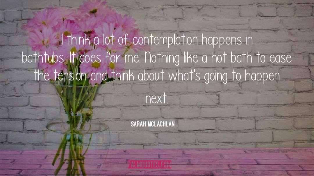 Contemplation quotes by Sarah McLachlan