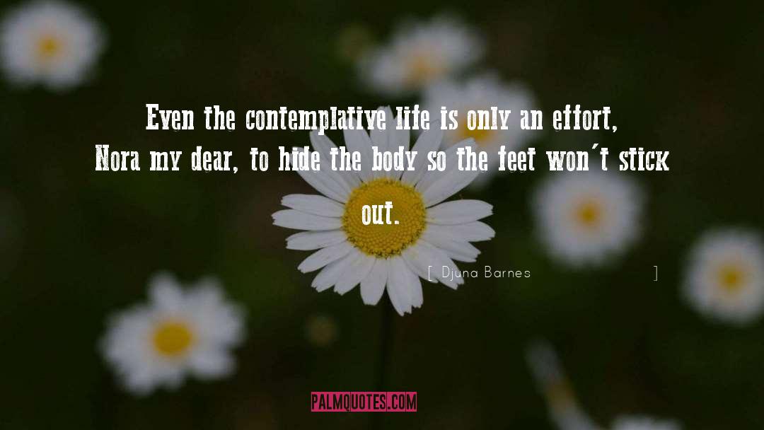 Contemplative Life quotes by Djuna Barnes
