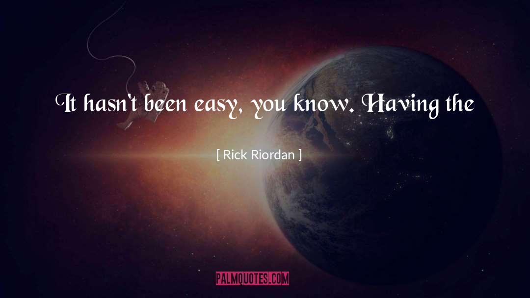 Contemplative Living quotes by Rick Riordan