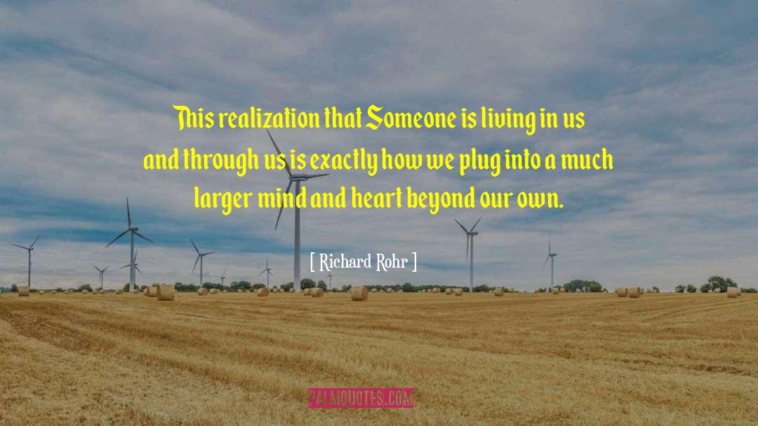 Contemplative Living quotes by Richard Rohr