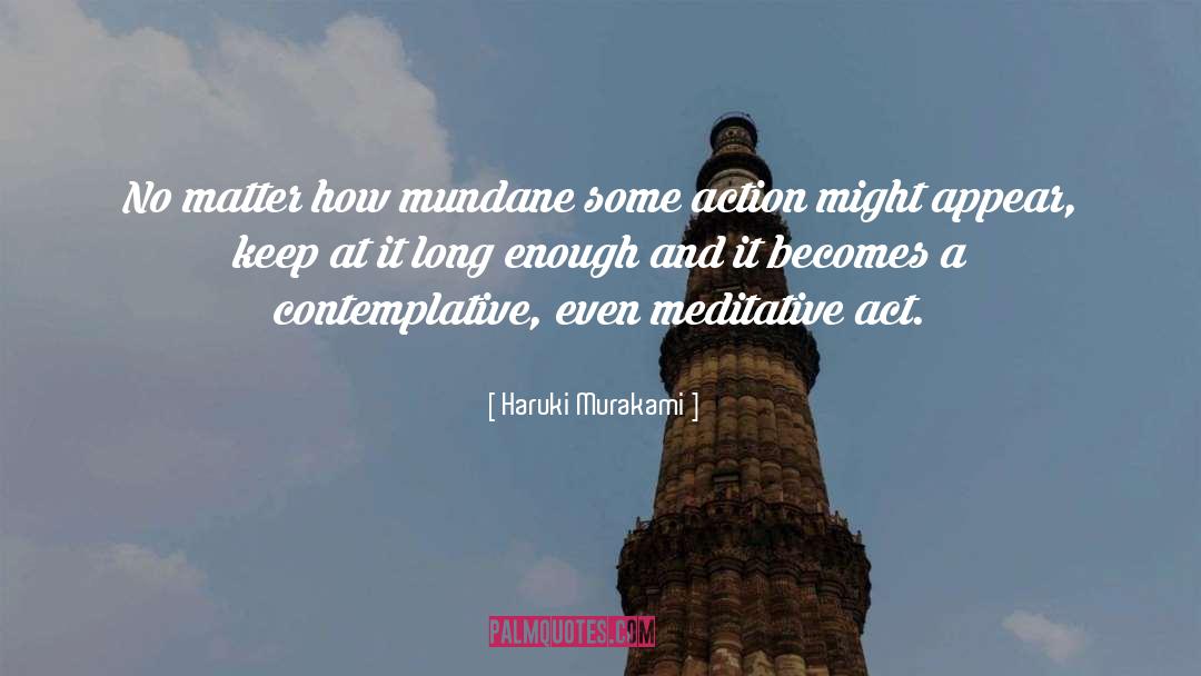 Contemplative quotes by Haruki Murakami