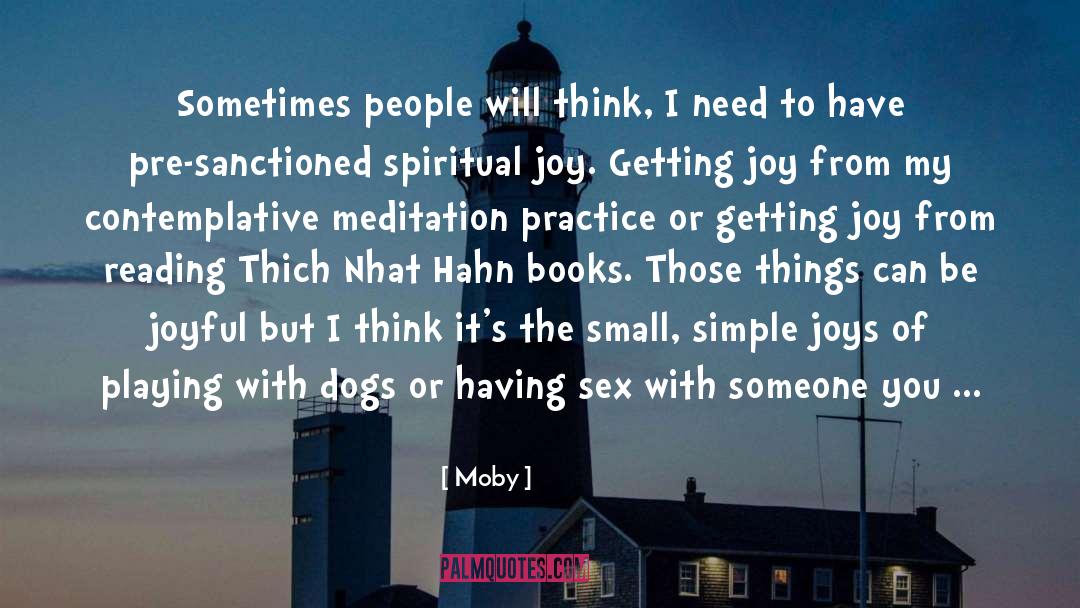 Contemplative quotes by Moby