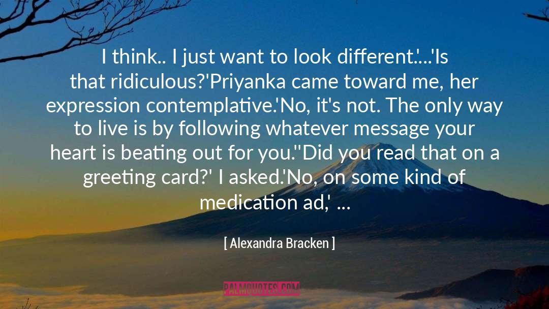 Contemplative quotes by Alexandra Bracken