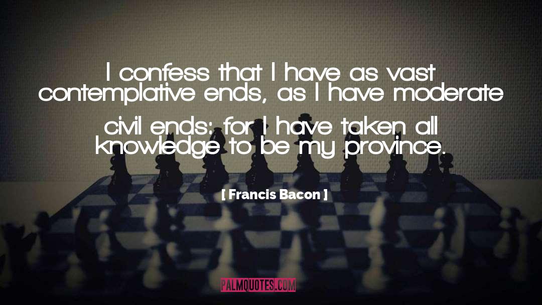 Contemplative quotes by Francis Bacon