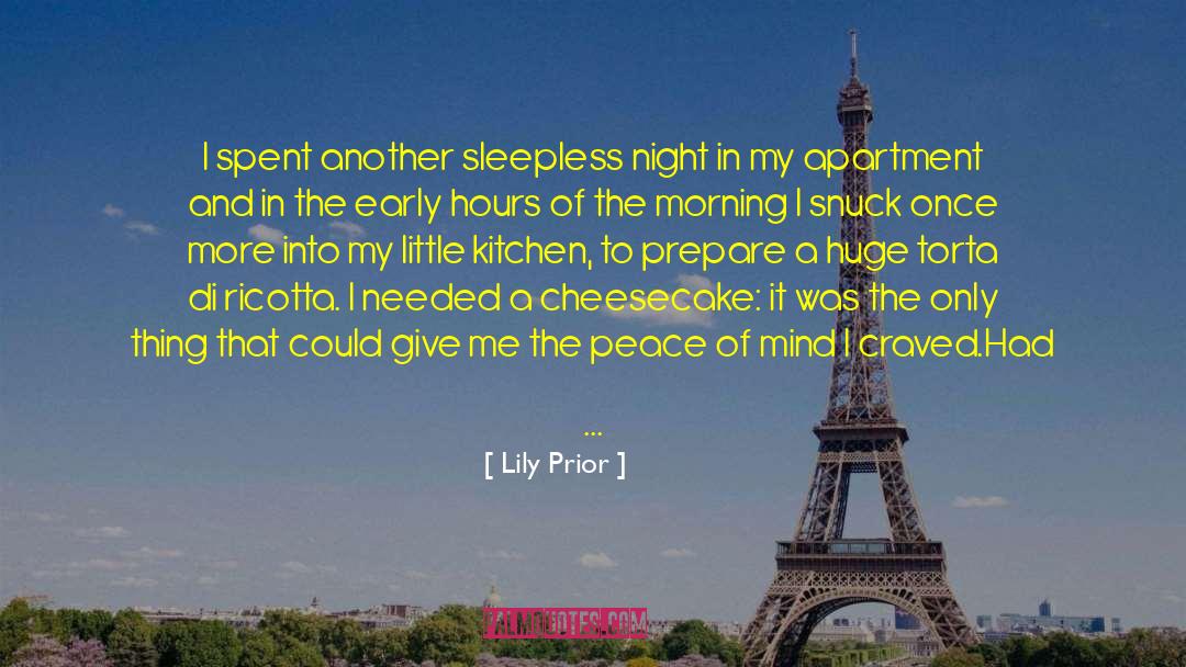 Contemporaneamente In Inglese quotes by Lily Prior