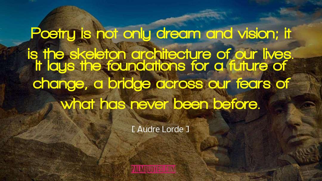 Contemporary Architecture quotes by Audre Lorde