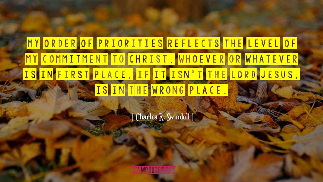 Contemporary Christian quotes by Charles R. Swindoll