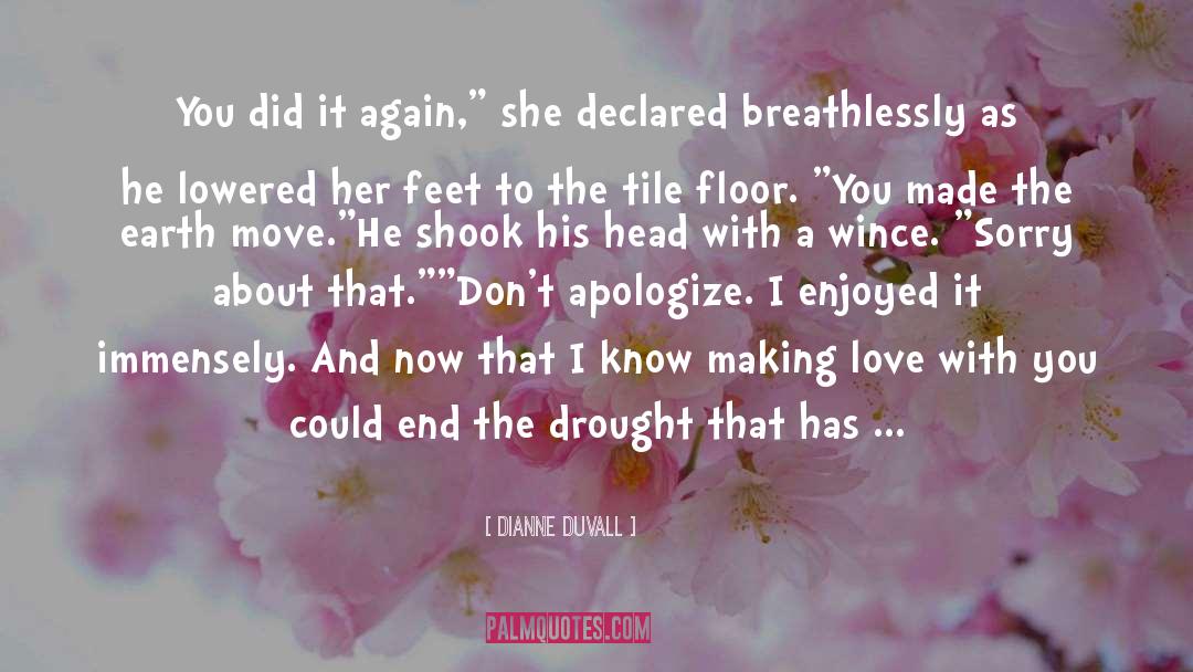 Contemporary Er Romance quotes by Dianne Duvall