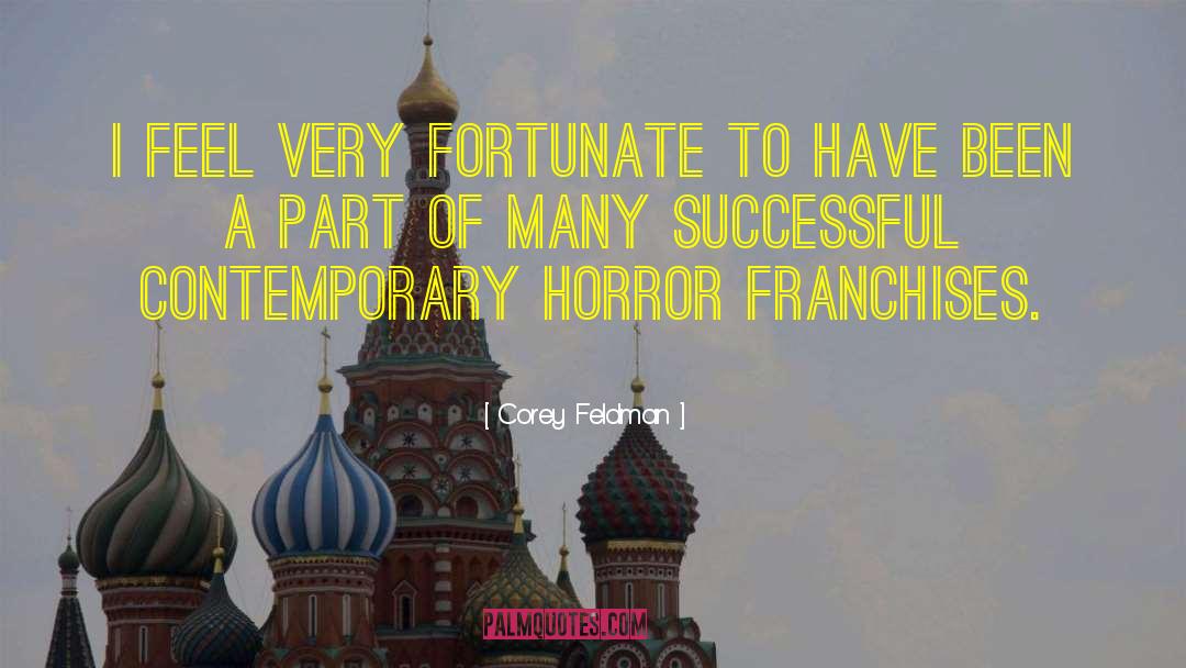 Contemporary Horror quotes by Corey Feldman