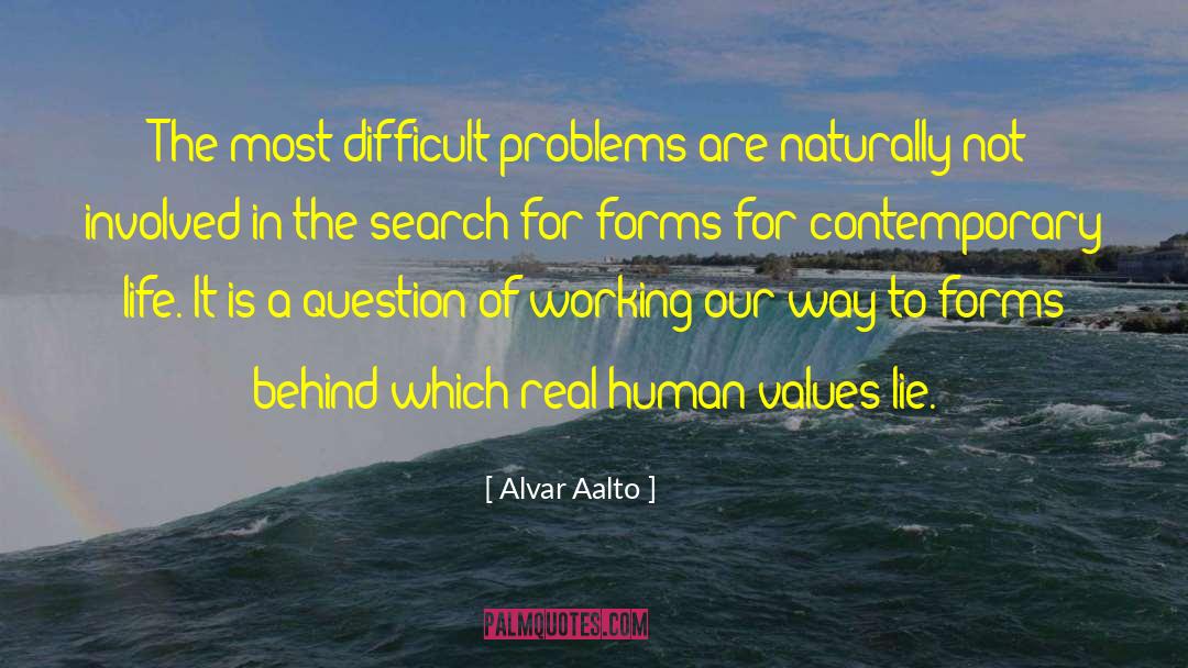 Contemporary Life quotes by Alvar Aalto