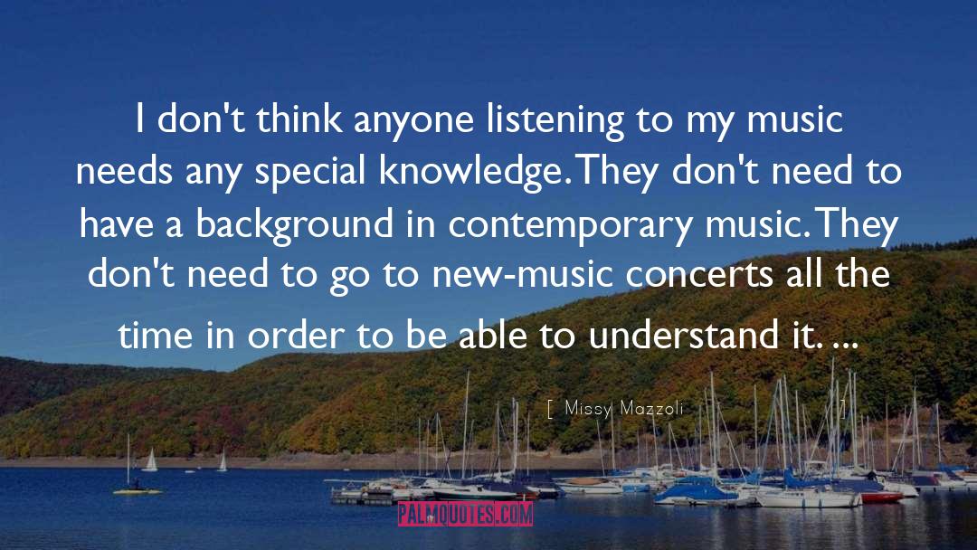 Contemporary Music quotes by Missy Mazzoli