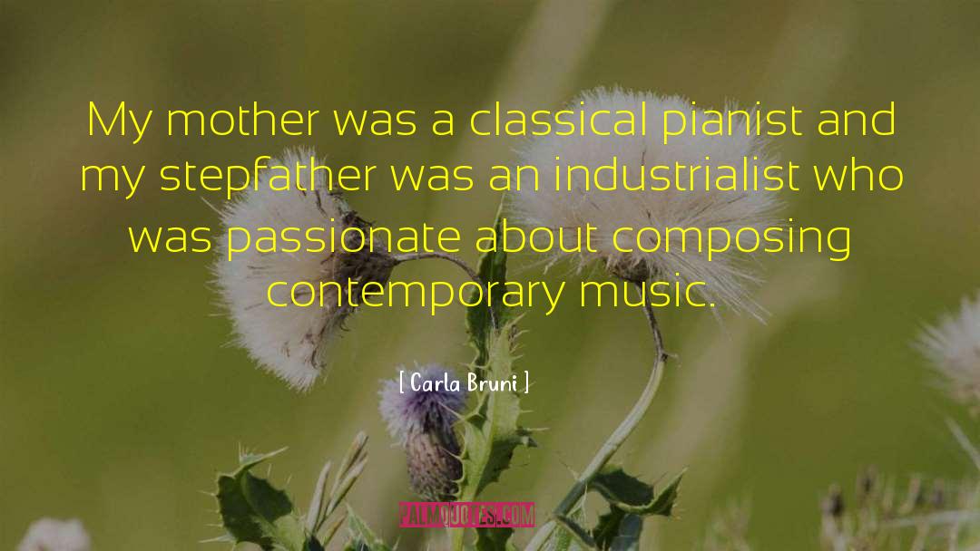 Contemporary Music quotes by Carla Bruni