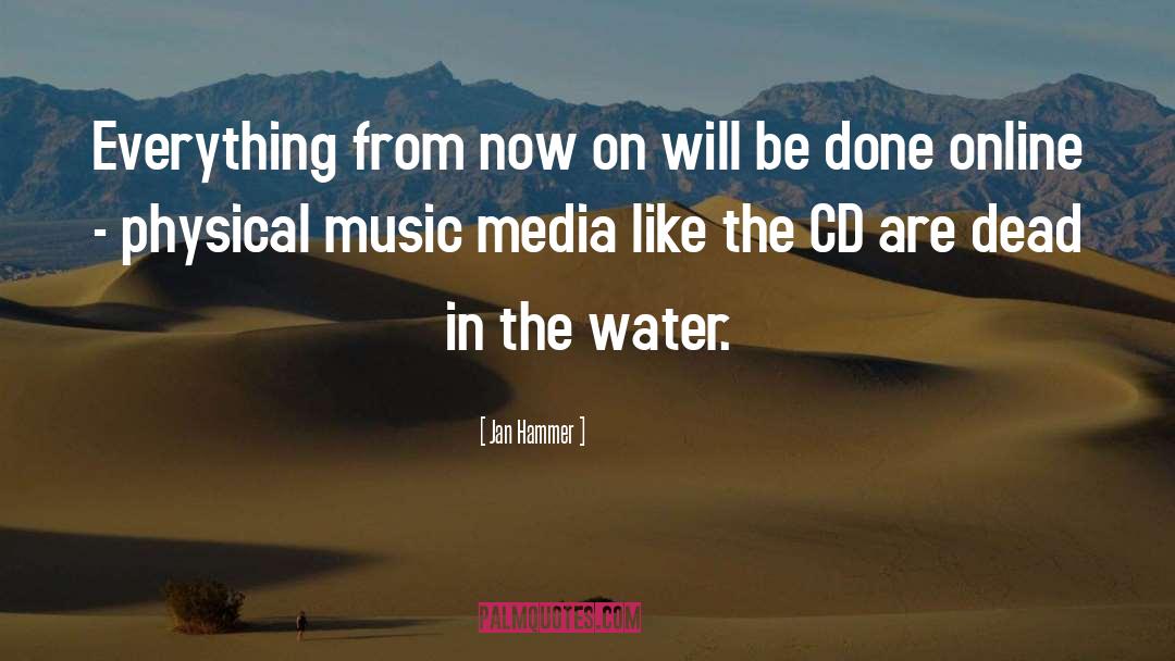 Contemporary Music quotes by Jan Hammer