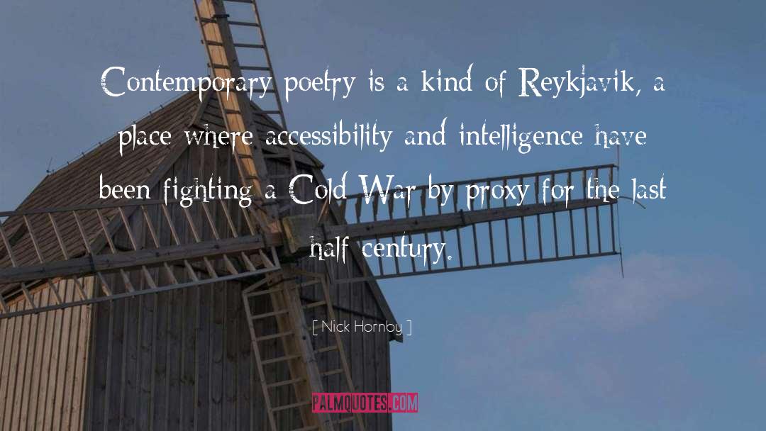 Contemporary Poetry quotes by Nick Hornby