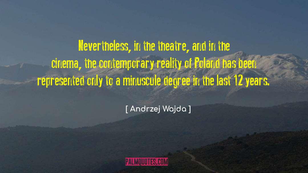 Contemporary Reality quotes by Andrzej Wajda