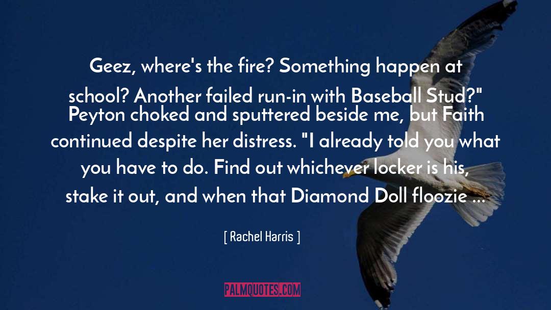 Contemporary Ya Romance quotes by Rachel Harris