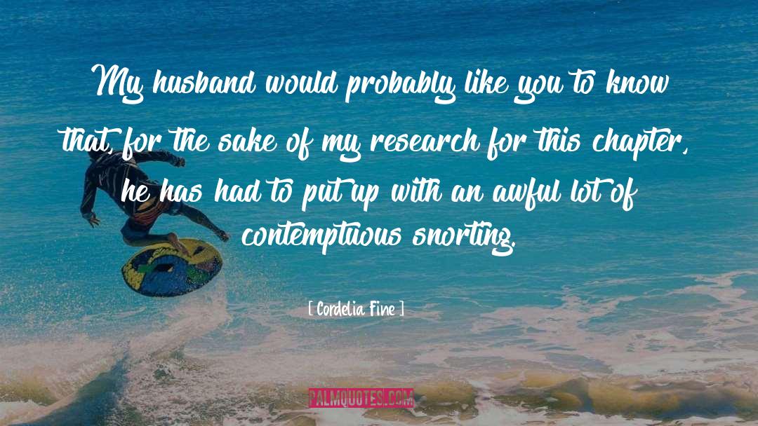 Contemptuous quotes by Cordelia Fine