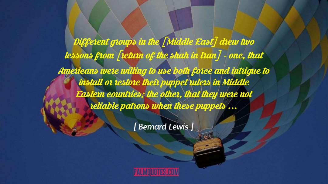 Contemptuous quotes by Bernard Lewis