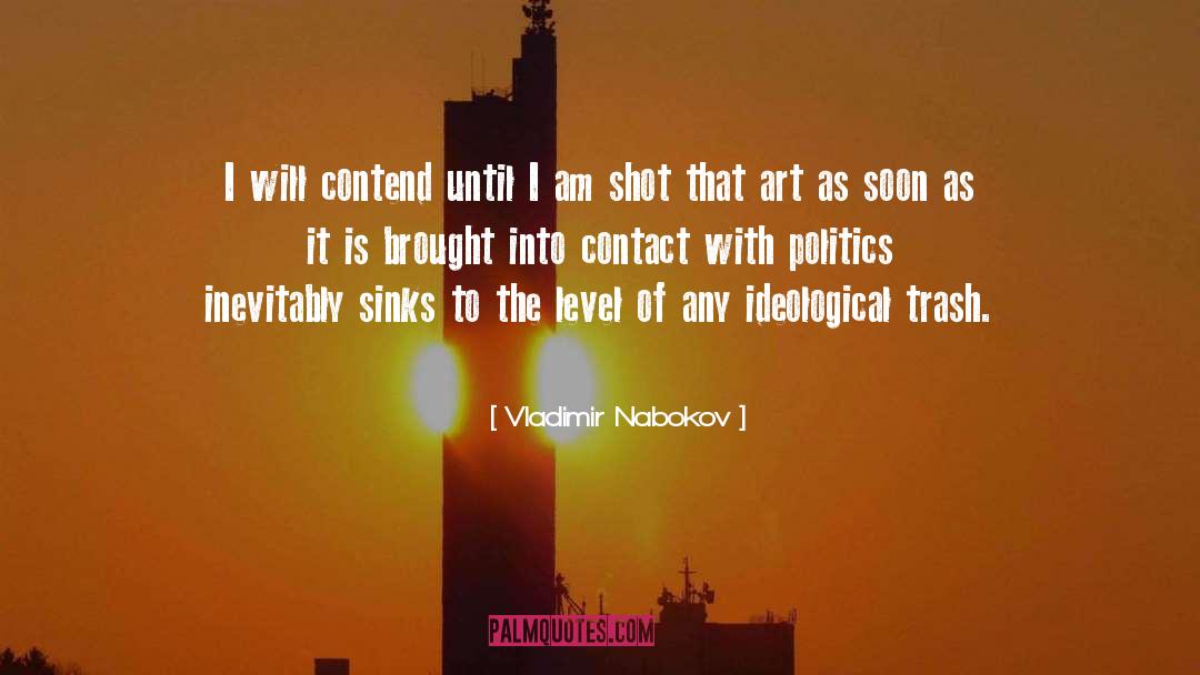 Contend quotes by Vladimir Nabokov
