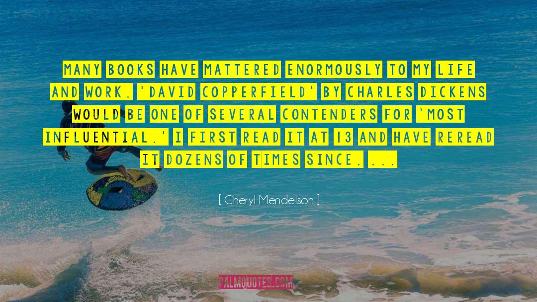 Contenders quotes by Cheryl Mendelson
