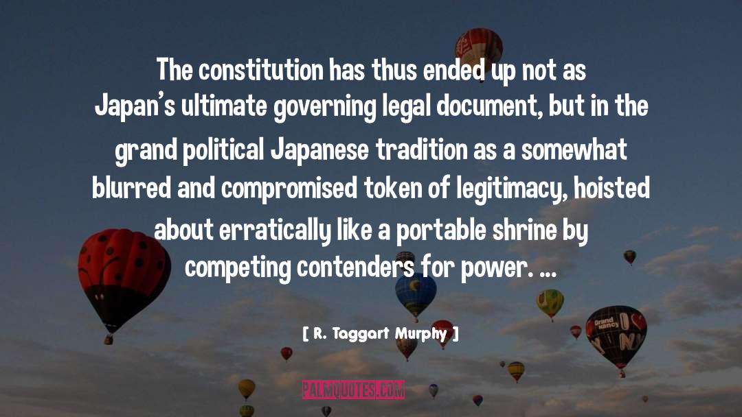 Contenders quotes by R. Taggart Murphy