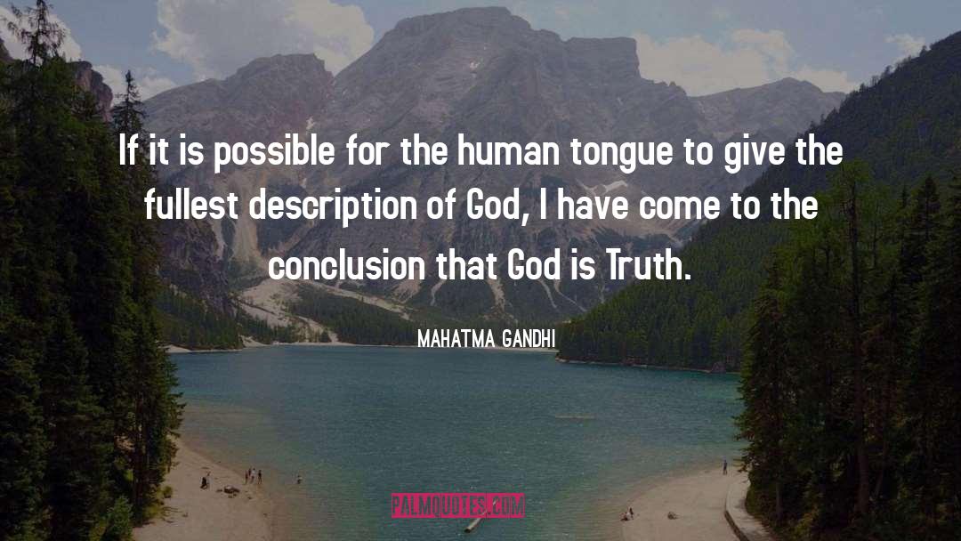 Contending For Truth quotes by Mahatma Gandhi