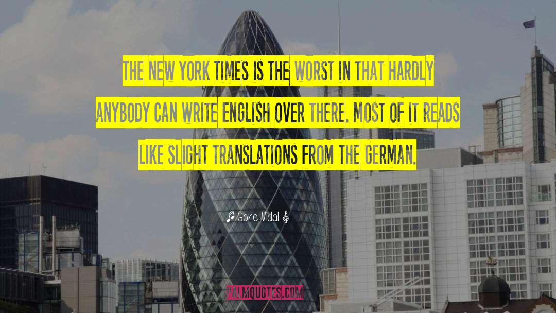 Contengan In English quotes by Gore Vidal