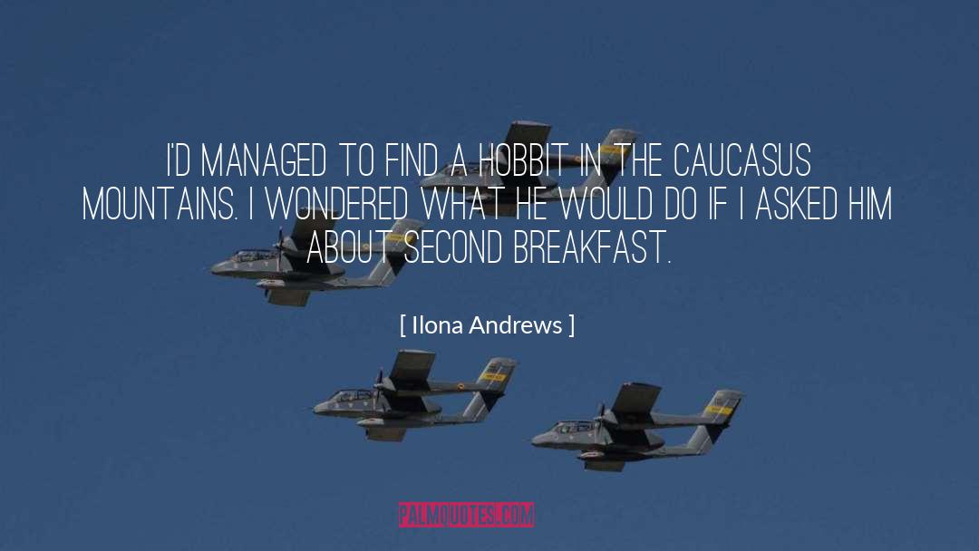Contenial Breakfast quotes by Ilona Andrews
