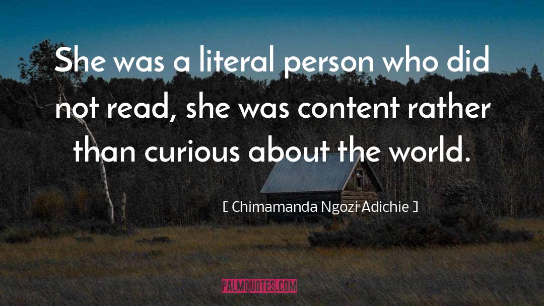 Content quotes by Chimamanda Ngozi Adichie