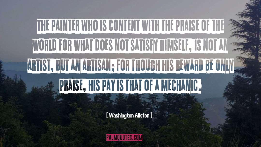 Content quotes by Washington Allston