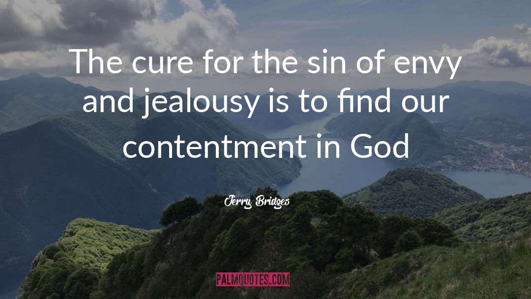 Contentment quotes by Jerry Bridges