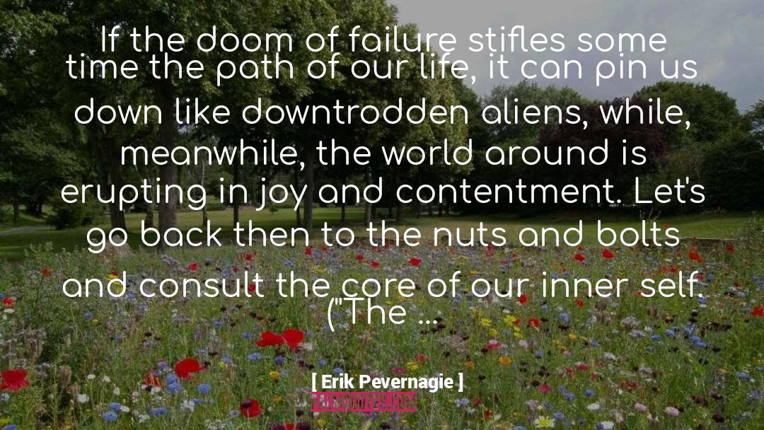 Contentment quotes by Erik Pevernagie