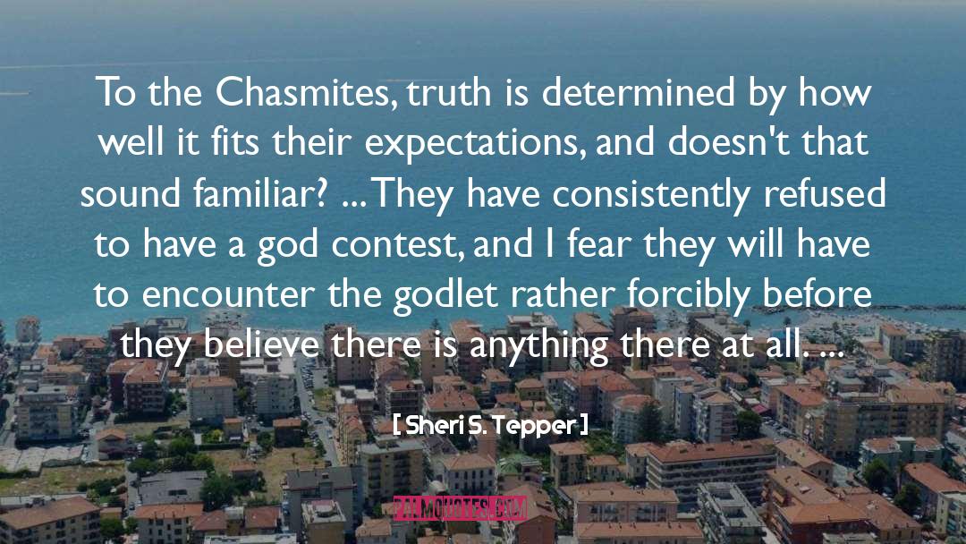 Contests quotes by Sheri S. Tepper