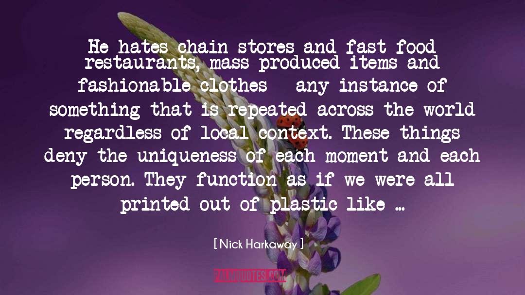 Context quotes by Nick Harkaway