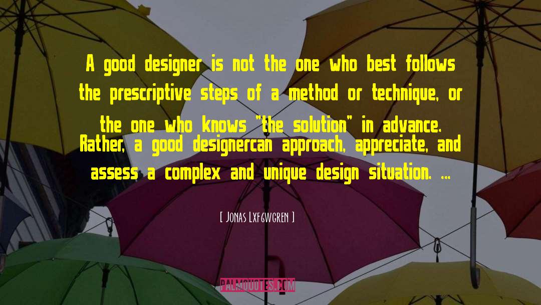 Context Sensitive Design quotes by Jonas Lxf6wgren