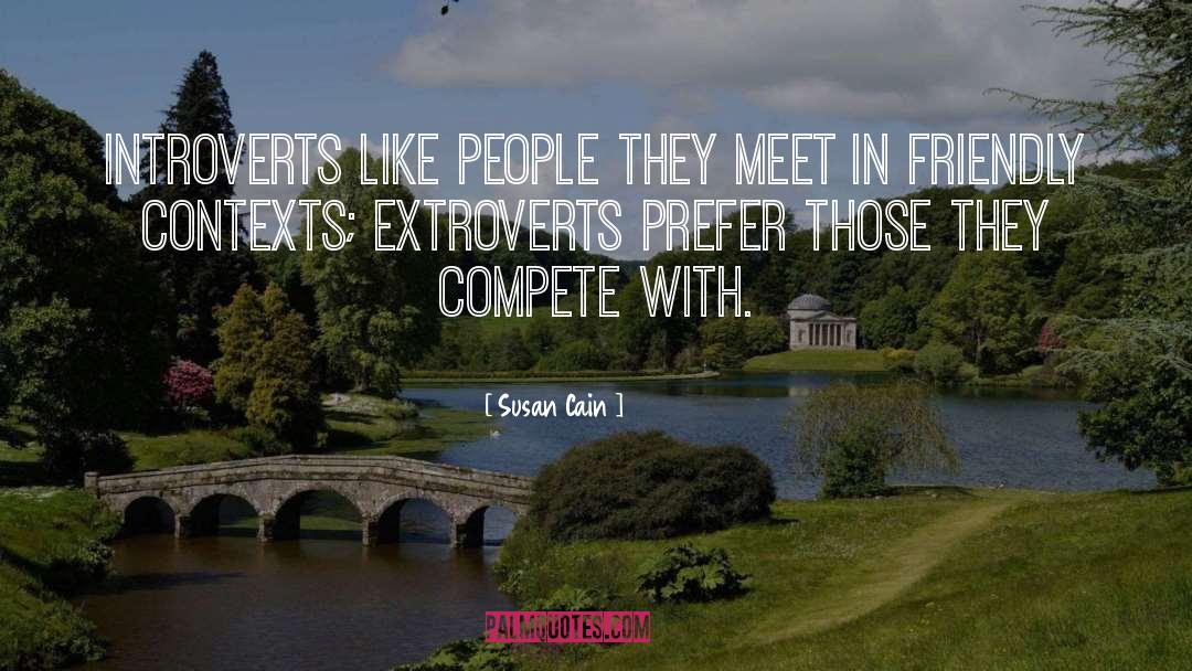 Contexts quotes by Susan Cain