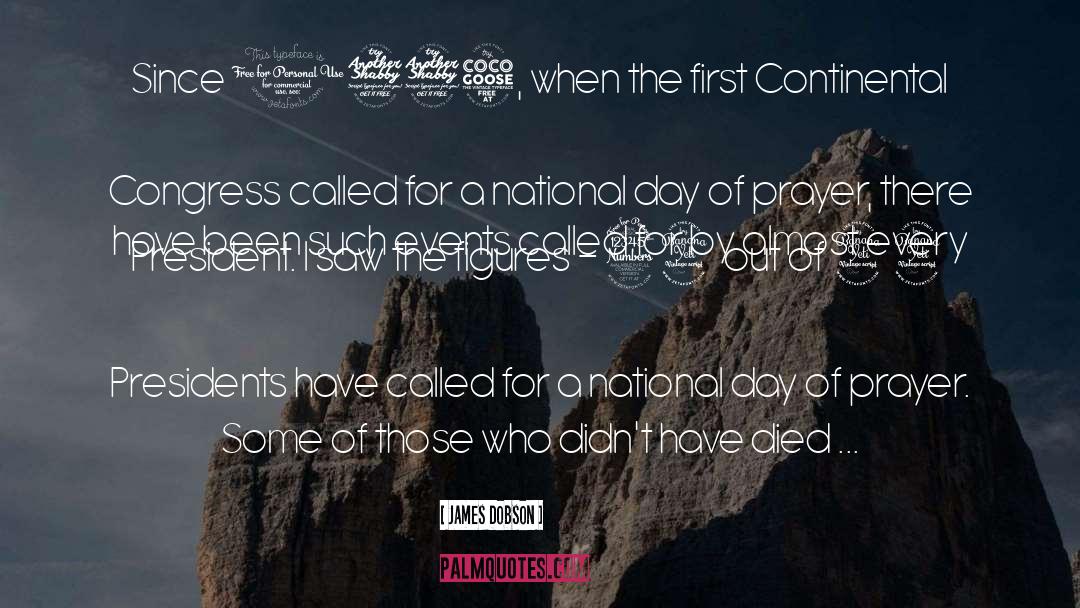 Continental quotes by James Dobson