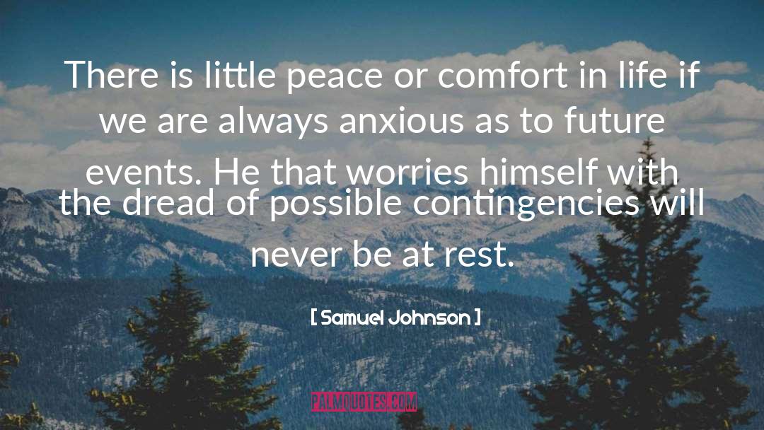 Contingency quotes by Samuel Johnson