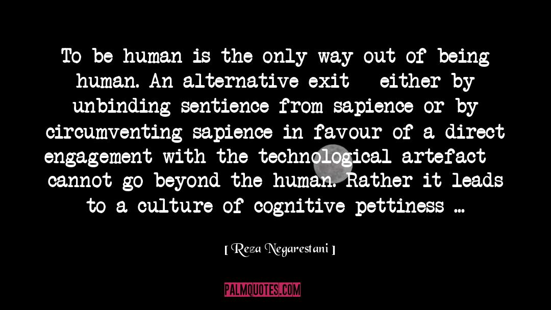 Contingent quotes by Reza Negarestani