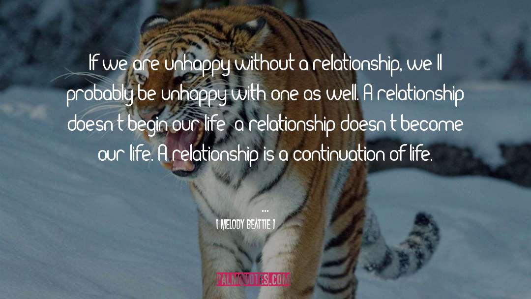 Continuation Of Life quotes by Melody Beattie