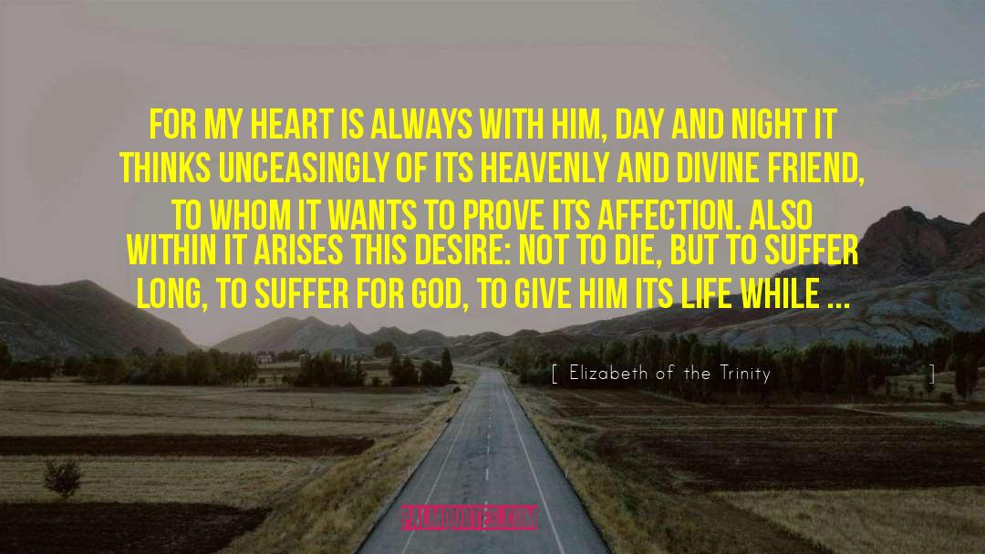 Continue Praying quotes by Elizabeth Of The Trinity