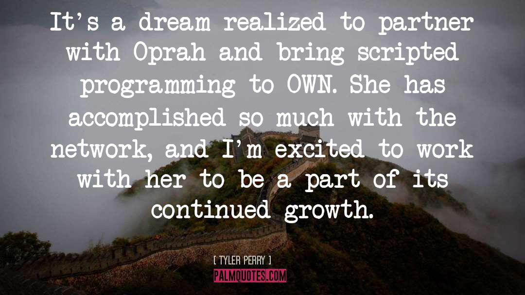 Continued Growth quotes by Tyler Perry